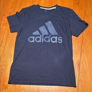 Adidas Navy Blue Logo T-Shirt